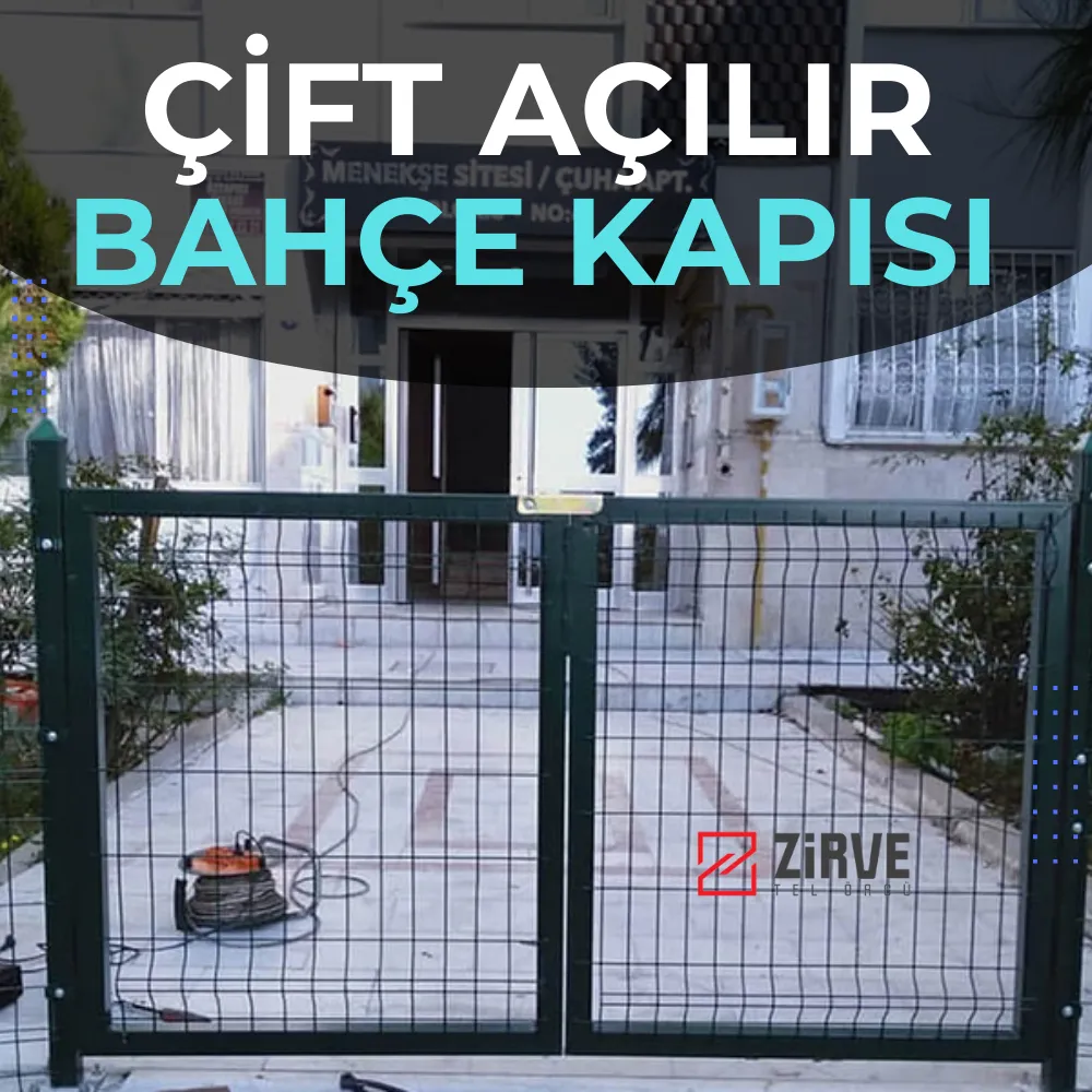  Çift Kanatlı Bahçe Kapısı