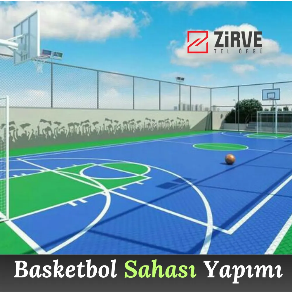 Kars Basketbol Sahası Yapımı